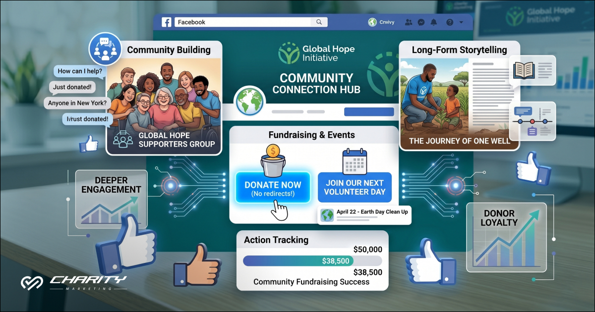 How Facebook Moves Supporters From Awareness to Action