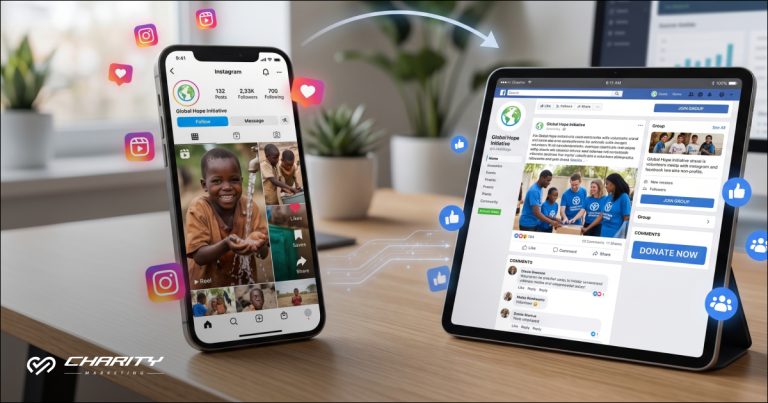 Instagram vs Facebook for Charities